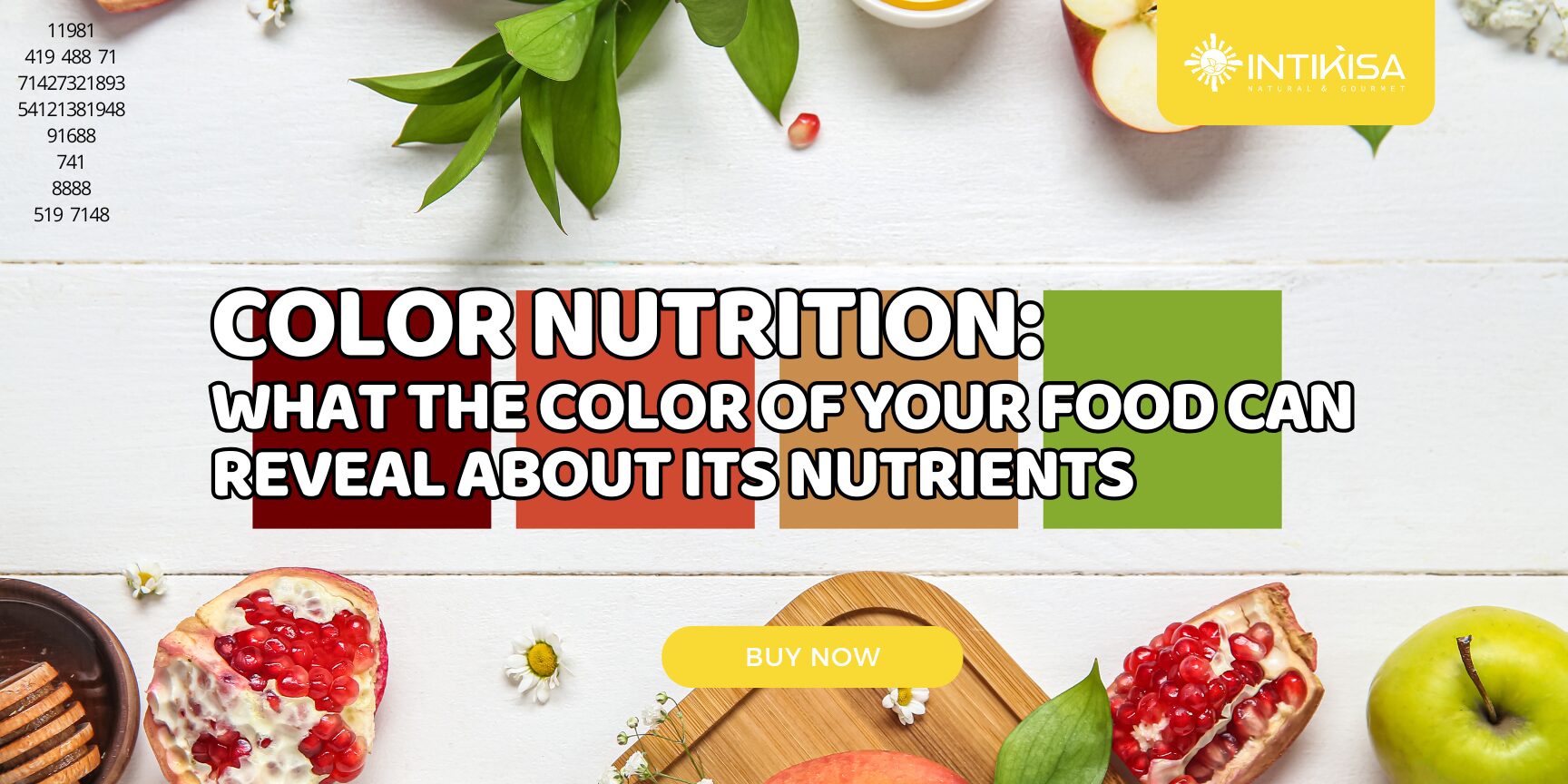 Color Nutrition What the Color of Your Food Can Reveal About Its Nutrients Color Nutrition What the Color of Your Food Can Reveal About Its Nutrients