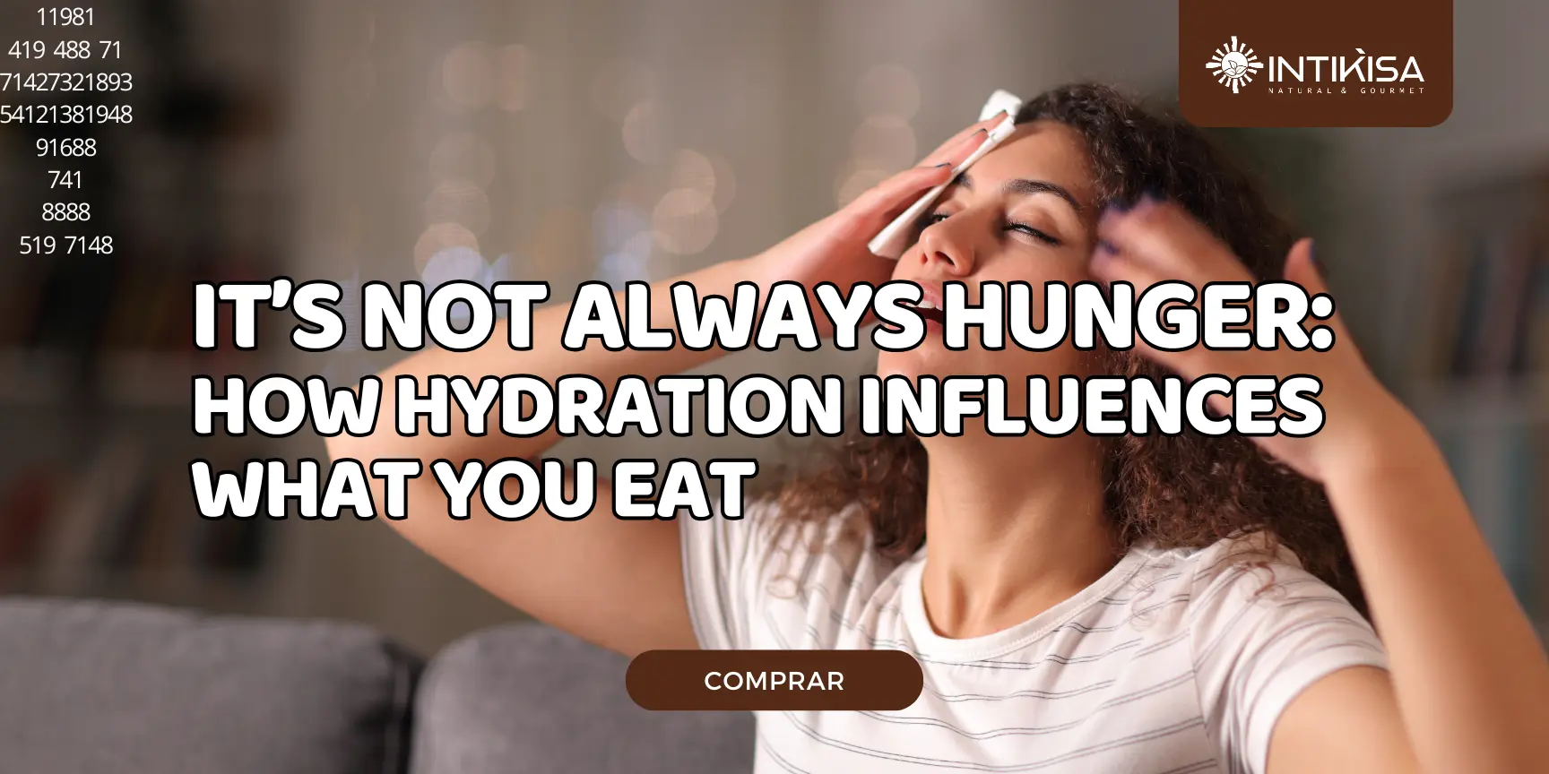 It’s Not Always Hunger How Hydration Influences What You Eat